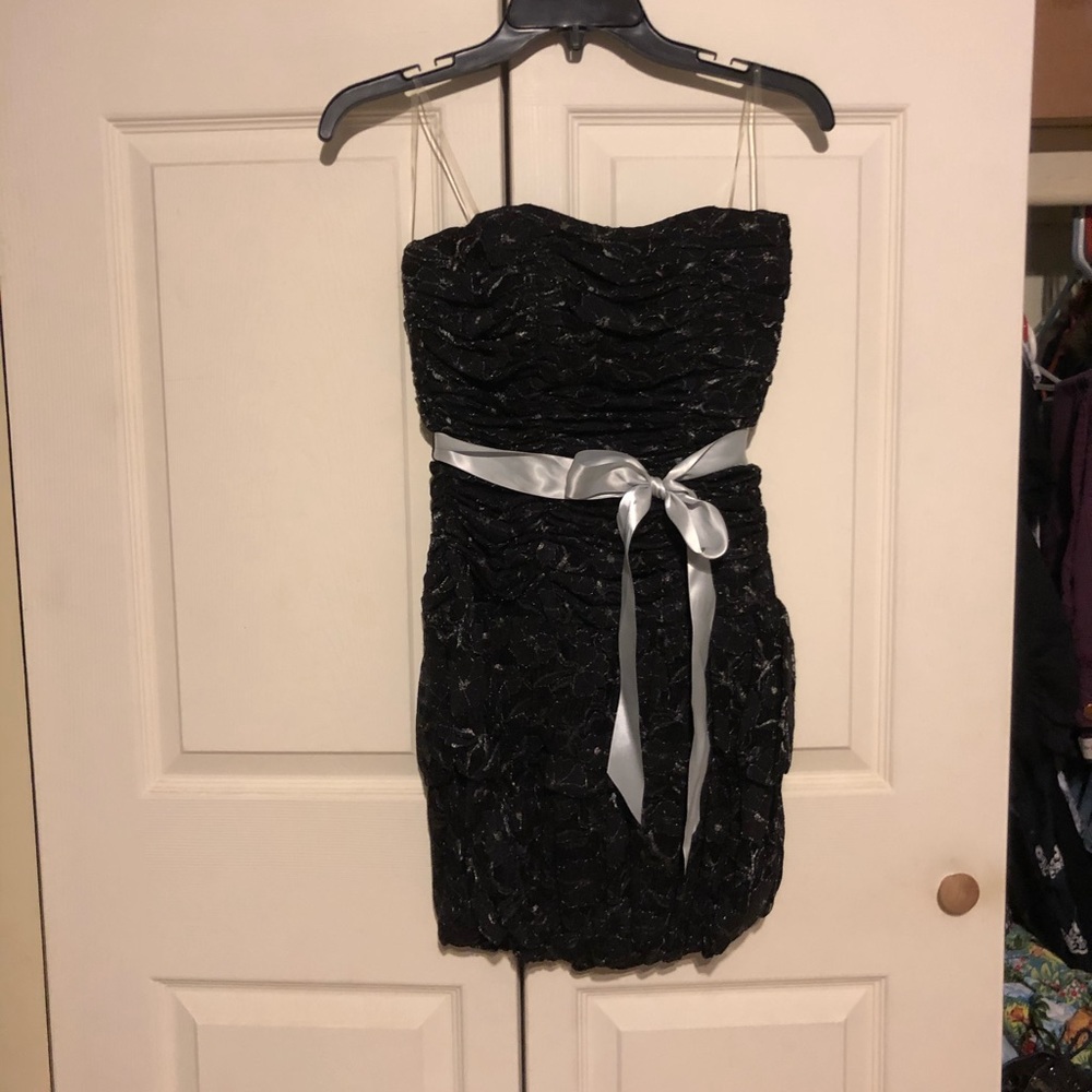 Simple black dress